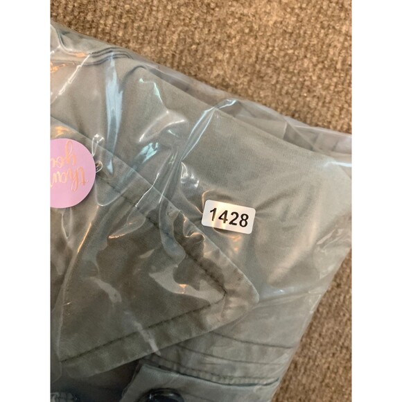 J Crew Jacket Womens 6 Military Utility Canvas Chore Barn Cargo Fitted Full Zip - Picture 10 of 10